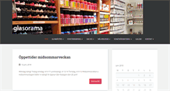 Desktop Screenshot of glasorama.se